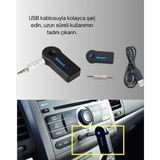 Dinç Store 44 Taşınabilir Bluetooth Aux Araç Müzik ve Konuşma Kiti