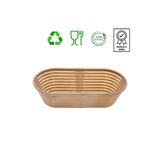dinckitchen Oval Bio Ekmek Hamur Mayalama Sepeti 26x12x7,5 cm