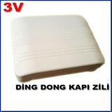 DİNG DONG ELEKTRONİK KOLAY MONTAJLI KAPI ZİLİ