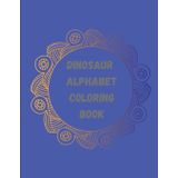 Dinosaur alphabet coloring book