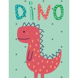 DINOSAUR THEMED DRAWING PAPER FOR KIDS: LARGE SKETCHBOOK WITH DINOSAUR THEME FOR KIDS
