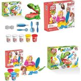 Dinozor Dişçi Art Craft Oyun Hamuru + Kuaför Art Craft Oyun Hamuru Eğitici Zeka Geliştirici Set