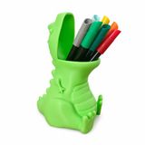 Dinozor Tasarım Kalemlik 10 Cm -Masaüstü Organizer | Sert Plastik Eğlenceli Kalem Tutucu