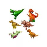 Dinozor Temalı Folyo Balon Seti 6'Lı