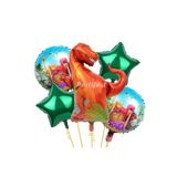 Dinozor Trex Balon Set Dinozor Konsept Helyum Balon Set Dinozor Doğum Günü Set