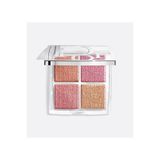 Dior BACKSTAGE YÜZ PALETİ-4 ultra parlak highlighter ve allık tonu-005 Sunlit Amber Glow