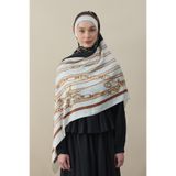 diorel Elegant Links Vual İpek Şal Siyah