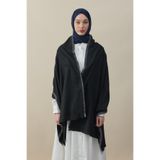 diorel Etro Desen Kaşmir Omuz Şalı Siyah