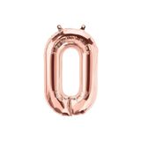 Dipak Rose Gold Rakam Folyo Balon (0) 34 Inç 76 Cm
