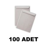 Diplomat 100 Adet Silikonlu 90 gr 26X35 cm Torba Zarf Kraft
