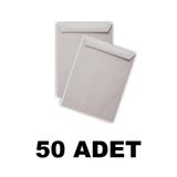 Diplomat 50 Adet Silikonlu 90 gr 24X32 cm Torba Zarf Kraft