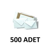 Diplomat 500 Adet 14X20 cm Davetiye Zarfı 90 gr Beyaz
