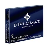Diplomat Dolma Kalem Kartuşu 6lı Siyah D10275204