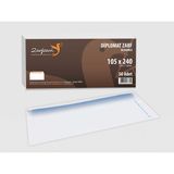 Diplomat Zarf Düz 110 gr 10,5 x 24 cm 50'li