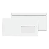 Diplomat Zarf Pencereli 105 x 240 mm Beyaz - 10 Adet