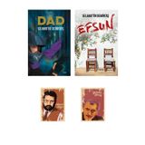 Dipnot Yayınları Dad - Efsun Romanı - Selahattin Demirtaş Kitapları - Yılmaz Güney Ahmet Kaya Not Defteri Seti