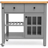 Dipole Furniture Mate Mat Lake Gri (RAL-7037) Servant Mobilyası