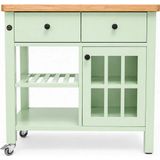 Dipole Furniture MATE MAT LAKE PASTEL YEŞİL (RAL-6019) SERVANT MOBİLYASI