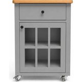 Dipole Furniture Movin Mat Lake Gri (RAL-7037) Servant Mobilyası