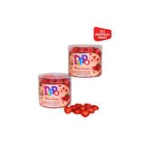 DİPPO Love Series Kalpli Çikolata 2'li Avantajlı Paket 100’lü x 2 Adet Kırmızı İkramlık Sütlü