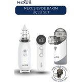 Direct Nexus Dırect Nexus Evde Bakım Burun Aspiratör - Kulaktan Alından Ateş ölçer - Nebulizatör 3lü Set