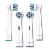 Direct NEXUS Elektrikli Diş Fırçası Yedek Başlığı 4'lü (oral-b Uyumlu) Medıum Orta Sertlik 109360