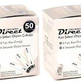 DİRECT OKMETER KAN ŞEKERİ ÖLÇÜM STRİP ÇUBUĞU 100 Adet
