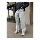DIRECTIVE JEANS Beyaz Erkek Baggy Bol Kesim Kot Pantolon jeans Beyaz gri