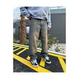 DIRECTIVE JEANS Erkek Baggy Bol Kesim Kot Pantolon jeans MAVİ GRİ TİNTLİ