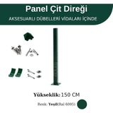 Direk 150 cm - Çim Çit Direği Panel Çit Direği
