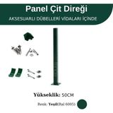 Direk 50 cm - Çim Çit Direği Panel Çit Direği 2 Adet