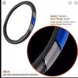 DİREKSİYON KILIFI 38CM SİYAH-SEDEF-MAVİ FOSFOR