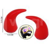 Direksiyon Ve Kask Üstüne Takılan Boynuz Aparatı Kırmızı