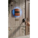 Direkstoktan Dijital Kablosuz Kapı Zili Seti - 150M Menzilli, Su Geçirmez Düğmeli, 25 Melodili / Digital Wireless Remote Control Doorbell - KOYU KAHVERENGİ