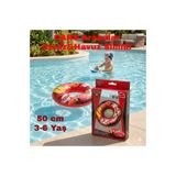 direkstoktan 🏎️ Disney Cars Şimşek McQueen Çocuk Deniz Simidi - 50 cm/ 3-6 Yaş - Disney Pixar Cars Swim Ring 50 cm