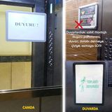 Direkt-Al Site Yönetimi Apartman Asansör Esnek Duyuru Panosu A4 SARI - Sarı