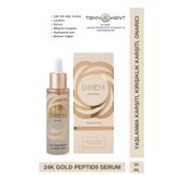 Direm Beauty 24K Saf Altın & 9Peptide İçeren Yaşlanma ve Kırışıklık Karşıtı Onarıcı Serum