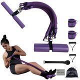 Direnç Bantları Seti, Rebomer Kulplu Egzersiz Bantları, Egzersiz için Fitness Bantları, Erkekler Kadınlar için Egzersiz Bantları, Kas Eğitimi için Ağırlık Bantları Seti, İnce, Güç, Yoga, Ev Spor