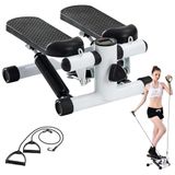Direnç Lastikli Stepper Egzersiz Aleti, Kaymaz Pedallı Kardiyo Cihazı, Zayıflamaya Yardımcı, Kondisyon Arttırıcı, Ayarlanabilir Hidrolik Sistemli, Ev Tipi Fitness ve Kardiyo Antrenman Cihazı