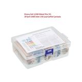 Direnc Seti 1/4W Metal Film 1 20Serli 2600 Adet 130 Cesit Seffaf Cantada