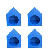 Dirilim Plastik, PLASTİK KEDİ EVİ, AVANTAJLI 4LÜ SET, KATLANIR, HAFİF, EKONOMİK, SUYA DAYANIKLI, SOKAK HAYVANLARI VE KEDİLER İÇİN