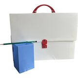 Dirilim Plastik Resim Çantası ve Proje Çantası 25X35CM Ilkokul Resim Çantası - Beyaz