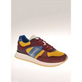 Dirk Bikkembergs Sarı-Bordo Erkek deri Sneaker 20216/CP