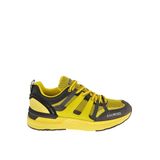 Dirk Bikkembergs Sarı-Siyah Erkek deri Sneaker 20213/CP
