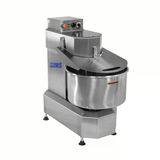 Dirmak ISM 25-VE CR Spiral Hamur Yoğurma Makinası 25 Lt Kazan 10 Kg Un Kapasiteli Hız Kontrollü Krom Gövde 220v/3p/50hz