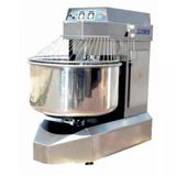 Dirmak ISM 350-32S CR Spiral Hamur Yoğurma Makinası 350 Lt Kazan İki Yönlü Kazan 150 Kg Un Kapasiteli İki Devirli İki Yöne Dönen Kazan Krom Gövde 380v/3p/50hz