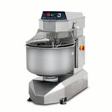 Dirmak ISM 75-32S CR Spiral Hamur Yoğurma Makinası 75 Lt Kazan İki Yönlü Kazan 35 Kg Un Kapasiteli İki Devirli İki Yöne Dönen Kazan Krom Gövde 380v/3p/50hz