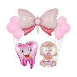 Diş Buğdayi Siş Parti Balon Set, PEMBE
