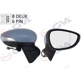 Dış Dikiz Aynası Sağ Fıesta 08 14 Elektrikli Isıtmalı Sinyalli Astarlı 6 Fiş Vm-6313Ehpar