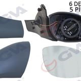 Dış Dikiz Aynası Sağ Vectra B 96 Elektrikli Isıtmalı Konveks 5 Fiş Vm-166ehr 1428718